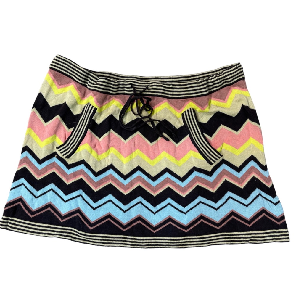 Missing for target striped skirt